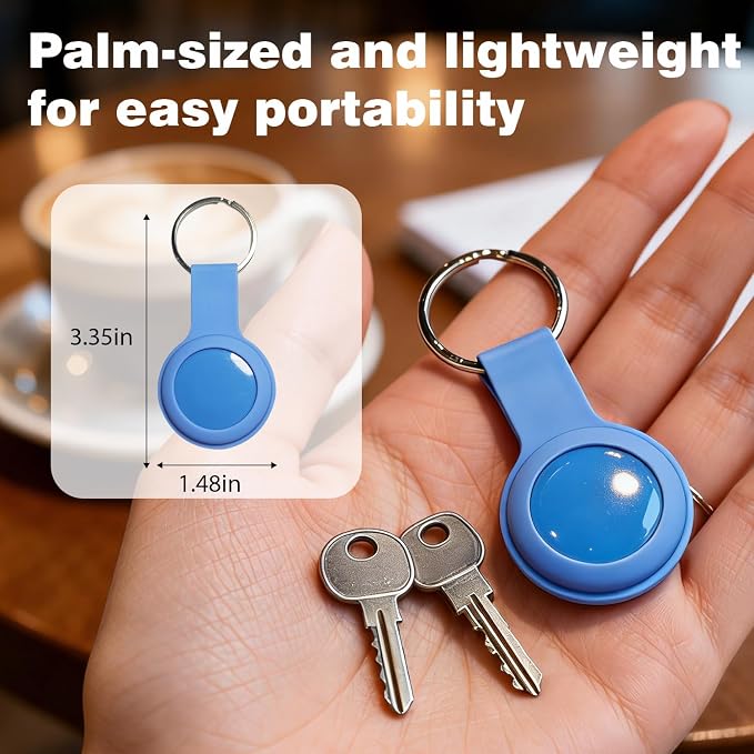 GPS Tracker for Vehicles,Cars,Kids & Pets,Real-Time Location Updates,No SIM Card No Subscription,Long Standby Waterproof GPS Tracking Device for Dogs, Elderly & Valuables (Android & iOS)