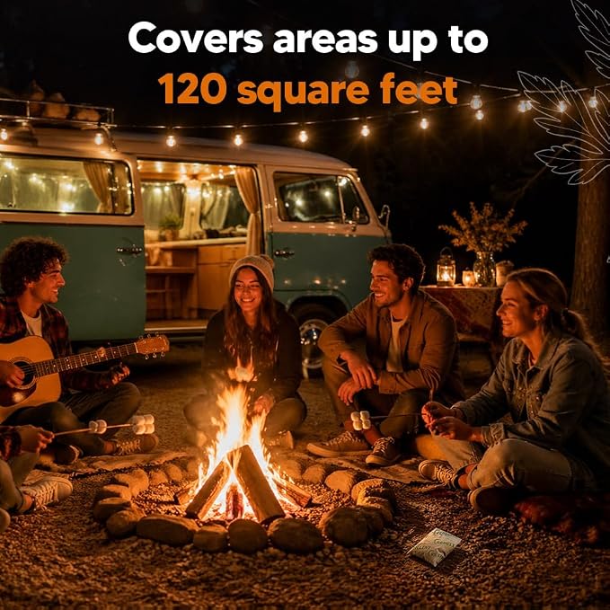 Mosquito Repellent, Mosquitoes Repellent Indoor, Keep Mosquito Away, Covers 120 sq ft of Space,Safe for People and Pets, Perfect for Patio,Bedroom,Garden,Camping-8P