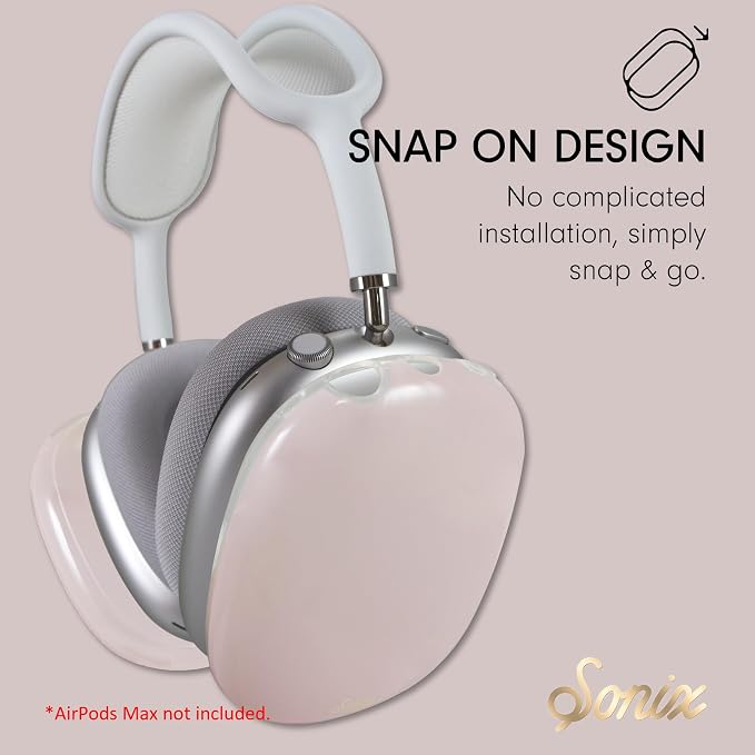 Sonix Protective Case for AirPods Max 2 & 1 | Headphones Cover | Jelly Series | Jelly Champagne