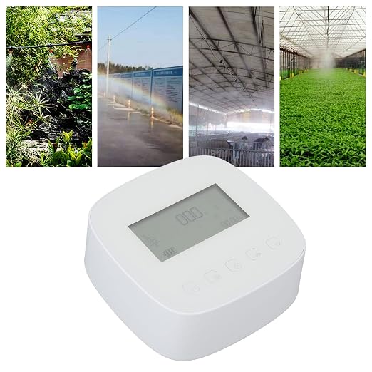 Pl Controller System for Tuya Voice Control Solar Charging Garden Irrigation System Dual Pump System Saving Water for Lawn for Hanging Basket