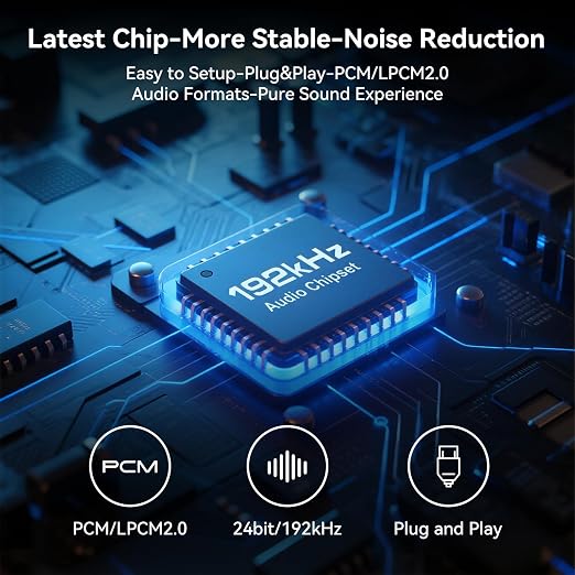 VPFET HDMI eARC Audio Extractor Only Work for HDTV ARC/eARC Audio Adapter Converter HDTV Audio Transmitted via Toslink+Coaxial ports Support 192KHZ for Soundbars Home Theaters and Audio Systems No CEC
