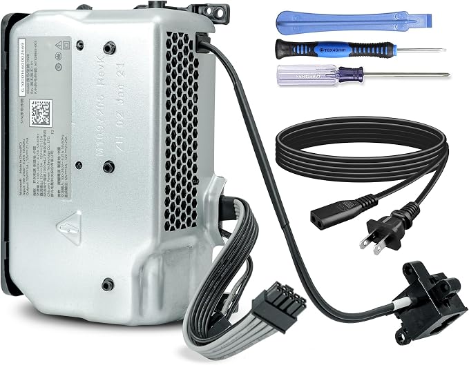 Replacement Internal Power Supply AC Adapter Brick for Xbox Series X (XSX),Model 1920 with Power Cord
