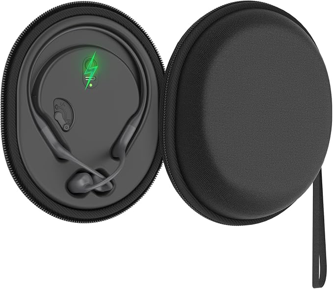 Charging Case Compatible with Shokz OpenSwim Pro, FEFAIA Magnetic Fast Charging Station Built in 2000mAh, Charger Stand Dock Cable for Aftershokz Aeropex AS800/S803, OpenRun Pro/OpenRun/Mini Headphone