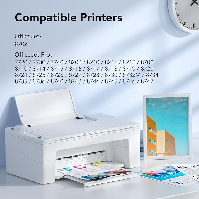 colorfly 952XL Ink Cartridges Combo Pack Replacement for HP 952 XL Ink Cartridges 4 Pack