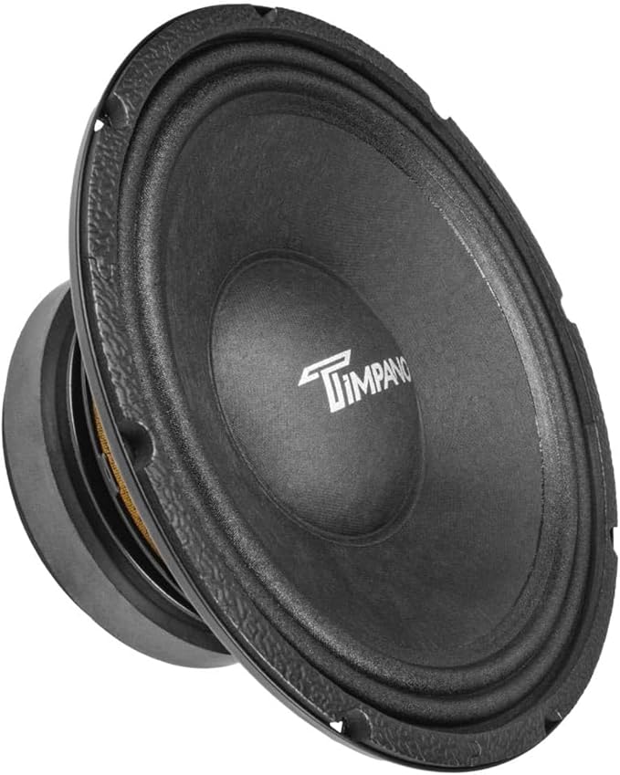 10 Inch 650W 8 Ohm Mid Bass Pro Car Audio Speaker by Timpano