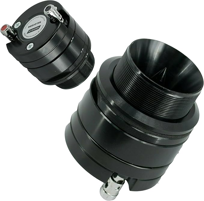 Audiotek ATW460BK 1" 600W Car Pro Audio Heavy Duty Titanium Super Tweeter