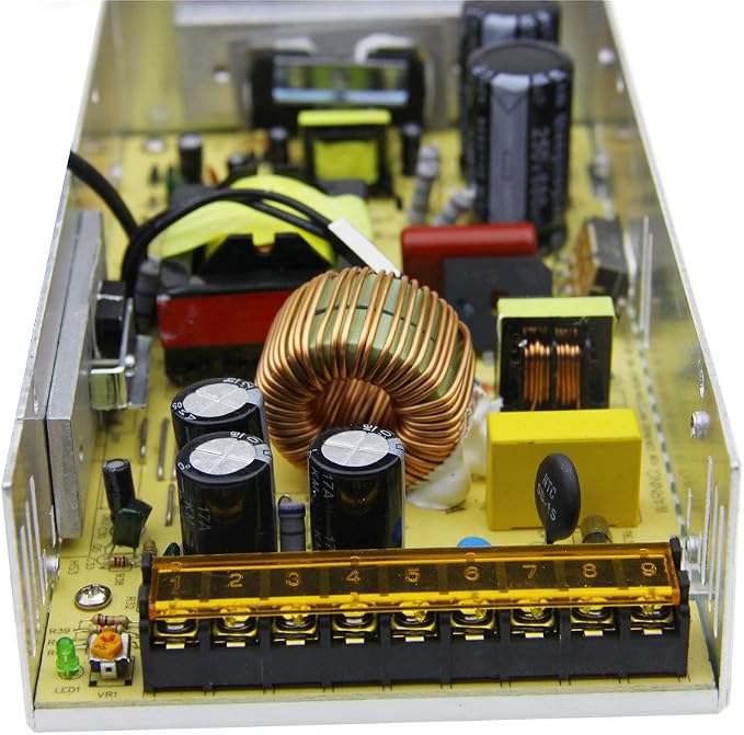 ALITOVE DC 12V 20A 240W Power Supply Transformer Switch AC 110V / 220V to DC 12V 20amp Switching Adapter Converter LED Driver for LED Strip Light CCTV Camera Security System