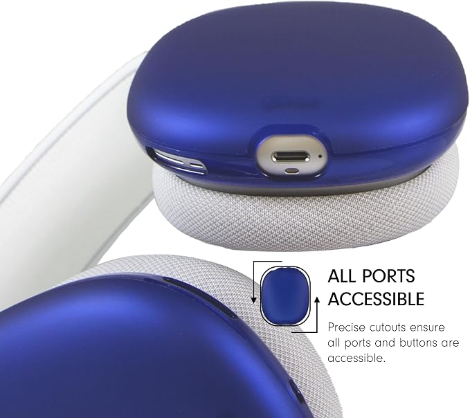 Sonix Protective Case for AirPods Max 2 & 1 | Headphones Cover | Frosted Matte Series | Frosted Matte Navy
