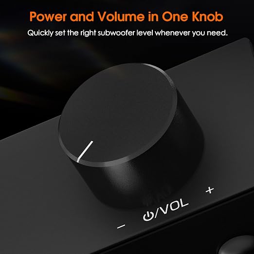 Nobsound Mini Mono Subwoofer Amplifier: 100W HiFi Amp with TPA3116 & Low-Pass Filter for Home Theater, Bass Shaker, Gaming, Subwoofer, Speaker (NS-21G)