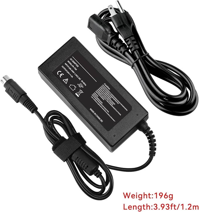 PK Power AC DC Adapter for Samsung Bixolon SLP-DX220 SLPDX220 Direct Thermal 2 Barcode Label Printer SLP-DX220E SLP-DX220EG SLP-DX220BEG SLP-DX220DEG Power Supply Charger