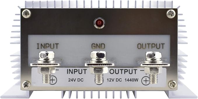 C DC to DC 24V/12V 120A 1440W Waterproof Buck Transformer Regulator Power Supply