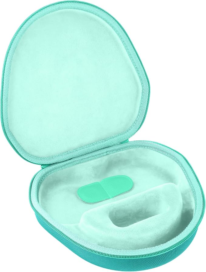 co2CREA Hard Case with Sleep Mode Replacement for Apple AirPods Max 2 / AirPods Max Wireless Over-Ear Headphones (Emerald Green Case)