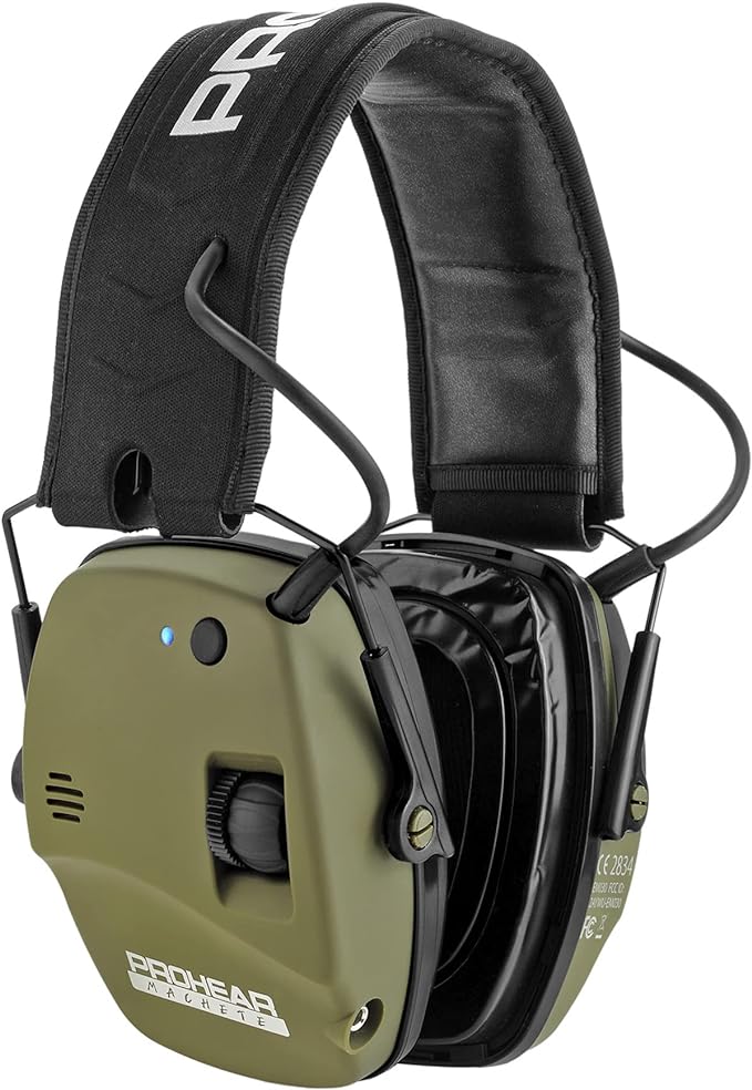 PROHEAR Ear Protection Safety Earmuffs for Shooting Noise Reduction Slim Hearing Protector