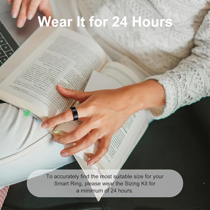 Sizing Kit for Smart Ring - Size Before You Buy - Sizes 6 to 13 - Choose from 8 Sizes - Find The Comfortable Ring Size