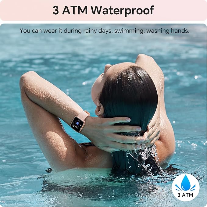 Smart Watches for Women, 1.85" HD Smartwatch Compatible iPhone/Samsung/Android (Answer/Make), Fitness Tracker with Heart Rate/Sleep/SpO2 Monitor, Smart Watch 3ATM Waterproof, 120+ Sport Modes, Alexa