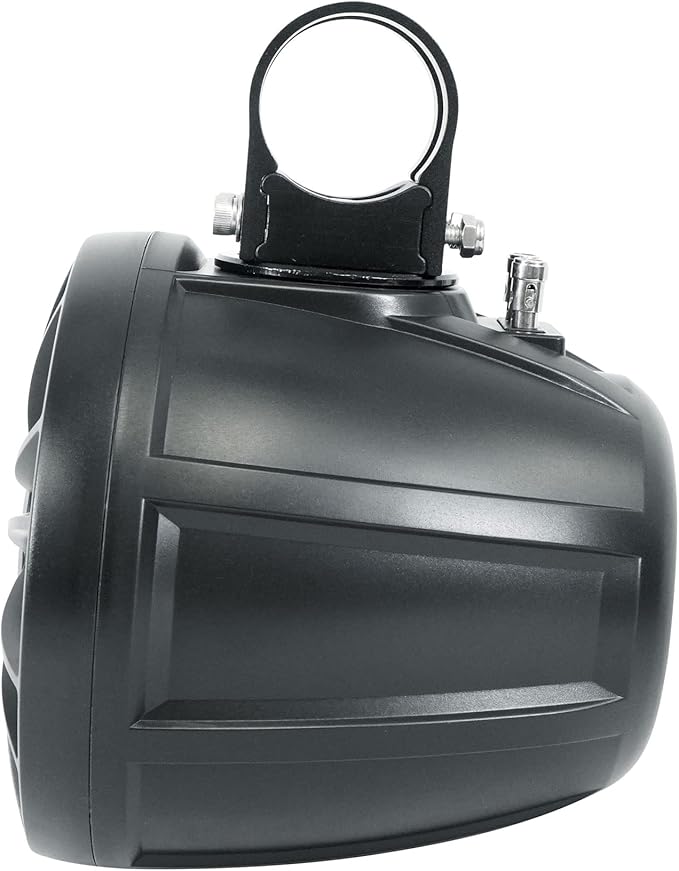 Rockville UT525B Pair 5.25" Black IPX6 Marine UTV Roll Bar Speakers | 70W RMS, 280W Peak per Pair, 4 Ohm, True Coaxial Design, 360° Swivel Brackets, Fits 1.5"-2" Bars, Wakeboard Towers