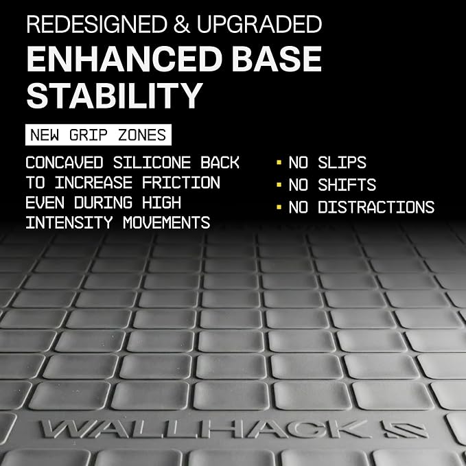 Wallhack SP-005 Glass Gaming Mouse Pad – Speed Surface, Large Mousepad for Esports, Smooth Low-Friction Glide, Tempered Glass, Ergonomic Low Profile, Durable & Portable with Carry Case | Skypad White