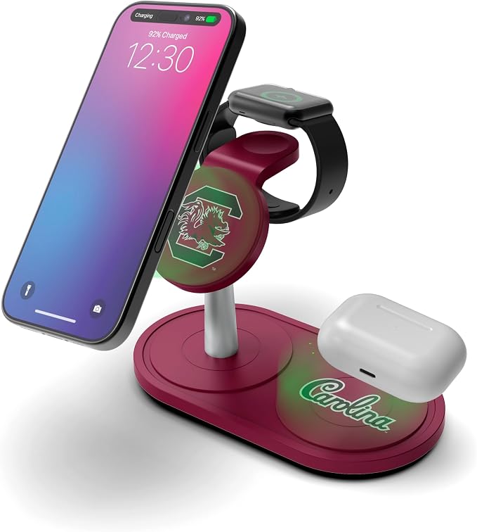 SOAR Collegiate 3-in-1 Wireless Charging Station