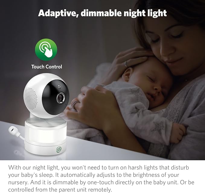 LeapFrog LF915HD Baby Monitor, 5" 720p Screen