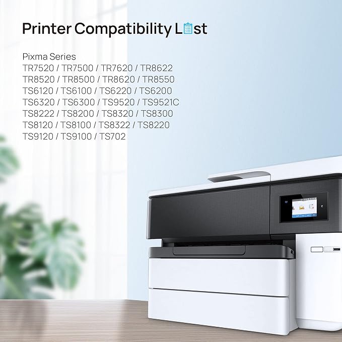 HALLOLUX Compatible Ink Cartridge Replacement for Canon PGI-280XXL CLI-281XXL PGI 280 XXL CLI 281 XXL to Compatible with TR8520 TS8322 TS9120 TS6220 TS9520 TS8220 TS9521C TS6120 TS8120 (6-Pack)