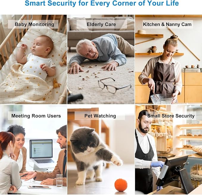 Small Cameras Hidden Camera Wireless Outdoor WiFi Camera Mini Cam Small Wireless Home Security Camears Nanny Cam Wireles Cameras Night Vision, Motion Detection WP