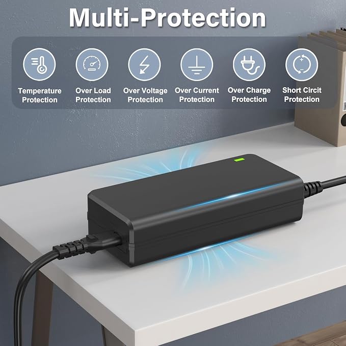12V Charger for Verizon Internet Gateway Router WiFi Box ARC-XCI55AX LTE 5G NR Home Delta ADH-42BW B ADH42BWB（Only for Older Version）,Perfeidy UL Power Cord for Verizon Router Supply