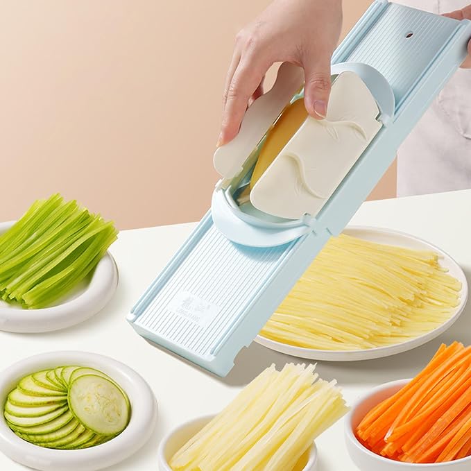 Efficient Potato Slicing Tool, Vegetable Shredder for Kitchen, Multifunctional Use with Vegetable Slicing Tool