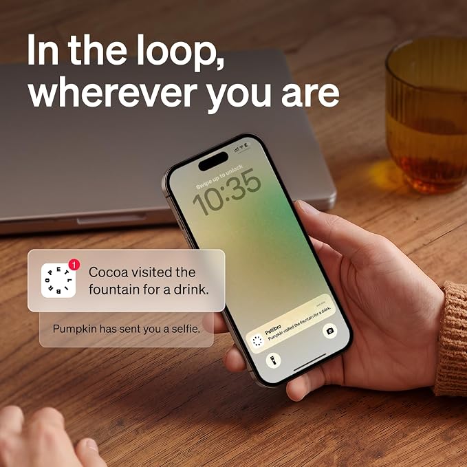 PETLIBRO Cat & Dog Camera with Multi-Pet Recognition, Individual Timelines, Activity Tracking, Smart Summaries, Indoor AI Pet Camera