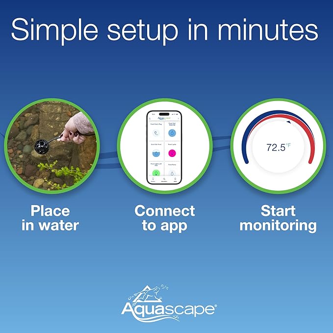 Aquascape Smart Pond Thermometer with Transformer | 74013
