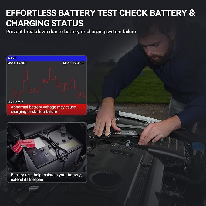 iCarsoft JP V2.0 Diagnostic Tool for Daewoo/Toyota/Honda/Mitsubishi/Suzuki/Mazda/Hyundai, Full System OBD2 Scanner with 9 Service Function, Oil/EPB/BMS/ETC/SAS/BLD/INJ/TPMS/DPfilter