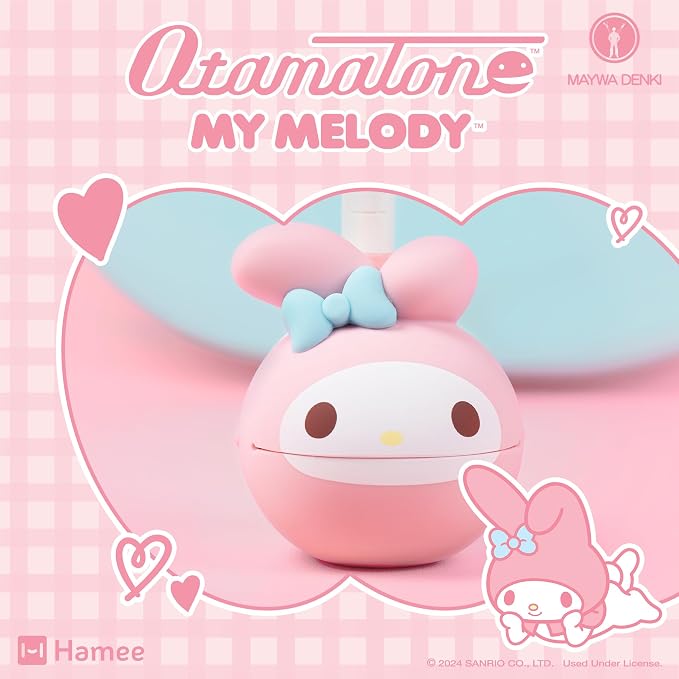 Otamatone Sanrio My Melody Electronic Portable Music Instrument / Synthesizer Toy from Japan by Maywa Denki (Officially Licensed Hello Kitty and Friends) [English Instructions]