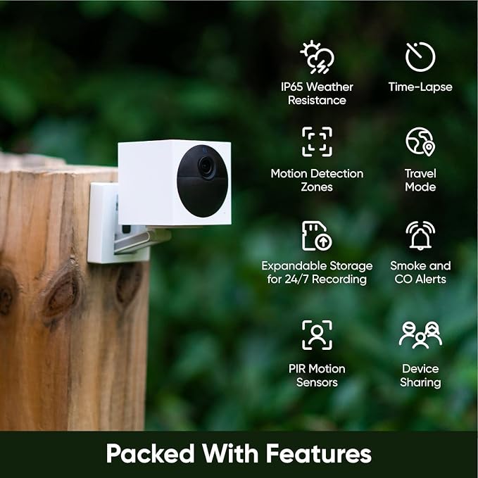 Cam Outdoor Add-on v2 (1 Camera, Requires Base Station) - 1080p HD Wireless Home Security Camera, 6-Month Battery Life, Color Night Vision, 2-Way Audio, PIR Motion Detection, 24/7 Recording
