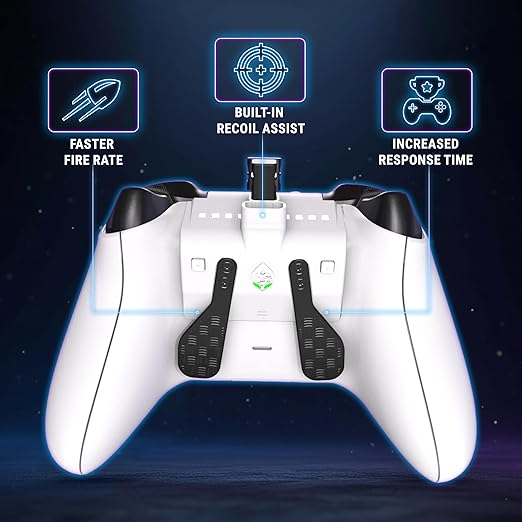 Collective Minds Strike Pack Wired Dominator for Xbox Series X|S and Xbox One – Controller Mods with Remappable Paddles, Anti-Recoil MODS, and FPS Enhancements – Precision Fit for Xbox Controllers