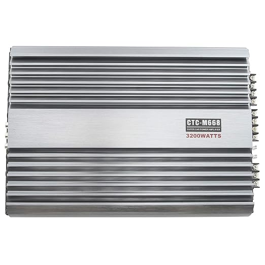 3200W 12V 4 Channel Car Amplifier Stereo Power Amp Audio 4CH Bass Sub Woofer