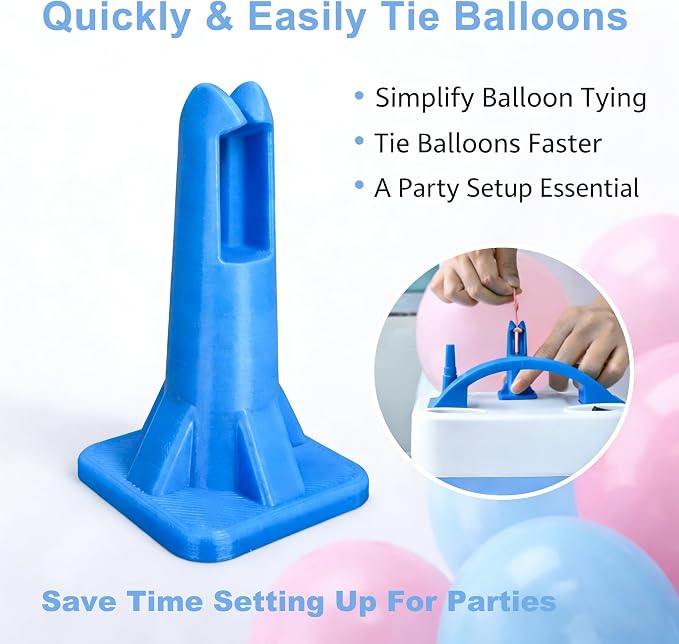 Electric Balloon Pump, Pump Electric, New Fast Balloon Tying Tool,Suitable for Party Decoration, Birthday Celebrations, Wedding Events