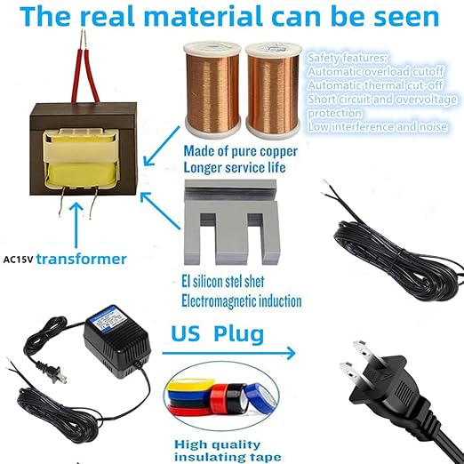 15V AC Adapter for Acorn 120, 130 Stair Lift | Compatible with Acorn B4 2014, PN: OWL1557, Lemac 2739-208 BattAngel BA57, SF57T-1502500AU, Charger Transformer Power Supply