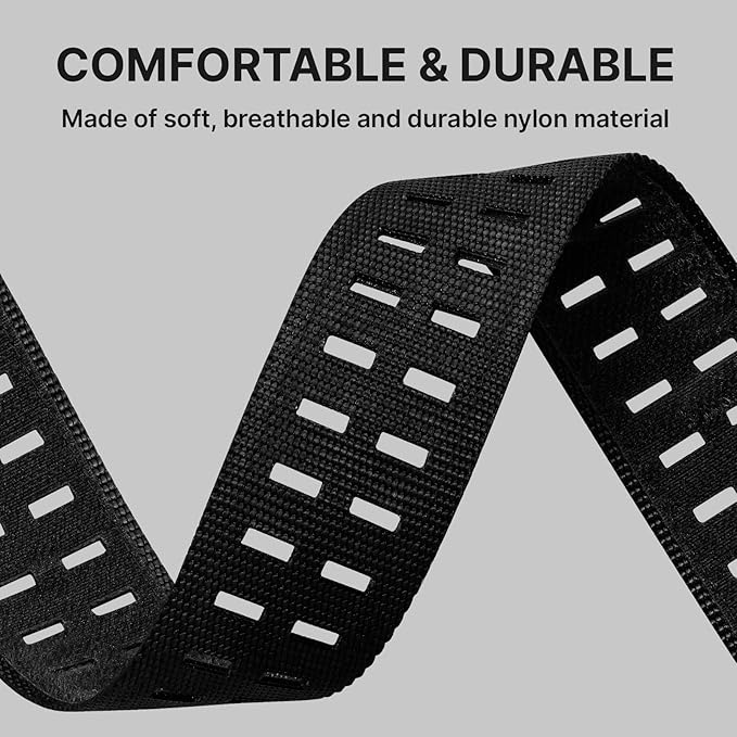 Bandletic Compatible with Garmin Fenix 8 51mm Watch Band - 26mm Quick Fit Nylon Strap Replacement for Fenix 7X 6X Pro/5X Plus/3 HR/Instinct 2X Solar 3 50mm/Enduro/Tactix/Epix Pro 2/Quatix 8 51mm/D2