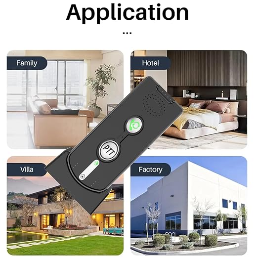 2 Way Wireless Intercom System for Home, 1/2 Mile Long Range, Hands Free Calling, Rechargeable, 120H Standby,Volume Control - Room to Room, Elderly Care, Indoor Outdoor,Use for Home Hospital Hote