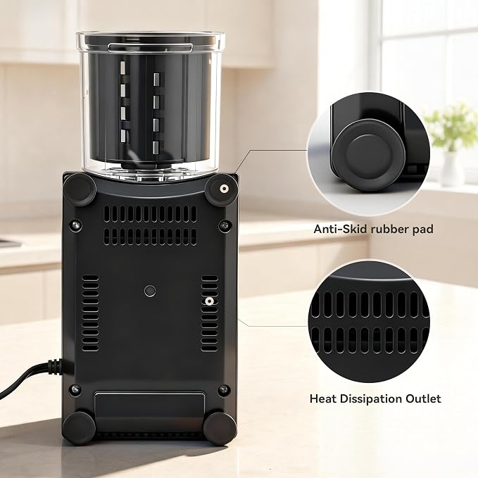 Snow Cone Machine & Shaved Ice Machine, Crushed Ice Maker in Stainless Steel Metal Design with Ice Pick & Tray – Powerful Motor, Sharp Blades, Fast Ice Shaving for Home, Parties