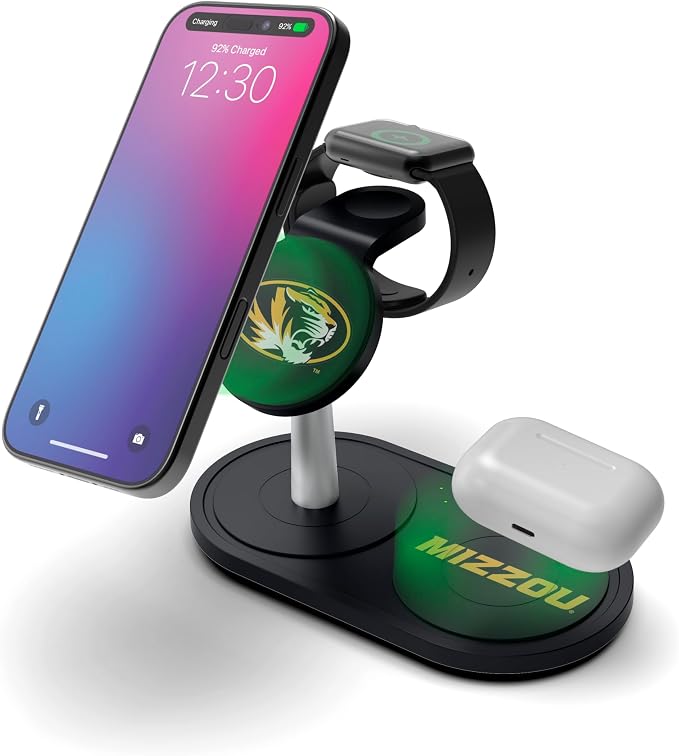 SOAR Collegiate 3-in-1 Wireless Charging Station