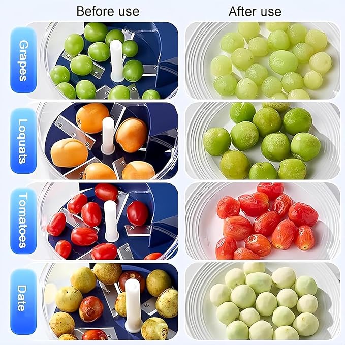 Electric Garlic Peeler, Electric Grape Peeling Machine, 2025 New Automatic Small Fruit Peeling Tool for Grapes, Garlic, Tomato, Cherry