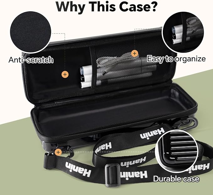 PRT MT610 Pro Thermal Printer and Carrying Case Black
