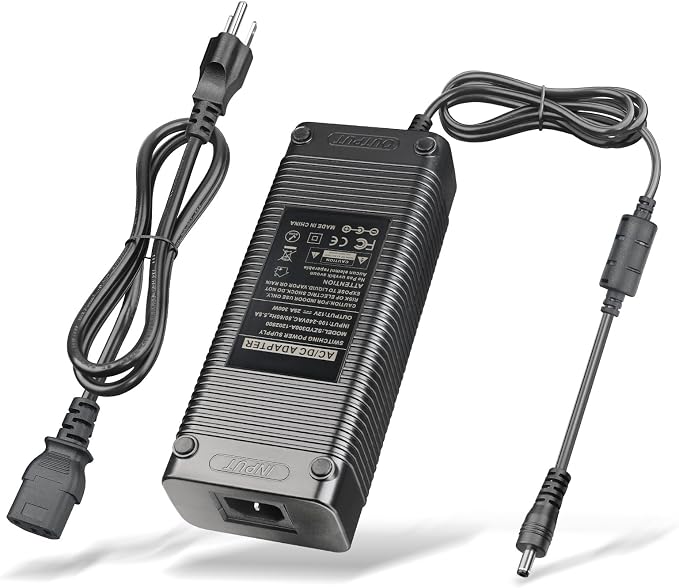 COOLM 12V 25A Power Supply Adapter 300W AC Converter 100-240V to DC 12 Volt 25Amp 25 Amp Transformer 20A 22A 23A 24A for LED Strip Light LED Driver CCTV Security System