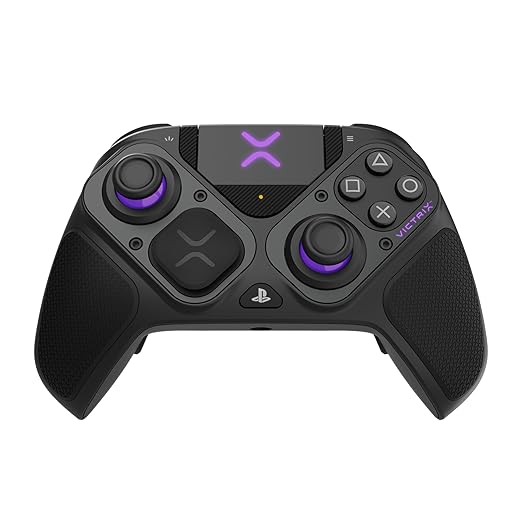 PDP Victrix Pro BFG Wireless Gaming Controller for Playstation 5 / PS5, PS4, PC, Modular Esports Gamepad, Remappable Buttons, Customizable Triggers/Paddles/D-Pad/Fightpad, PC App, Black
