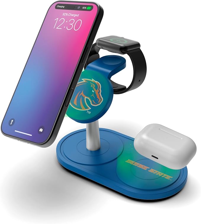 SOAR Collegiate 3-in-1 Wireless Charging Station