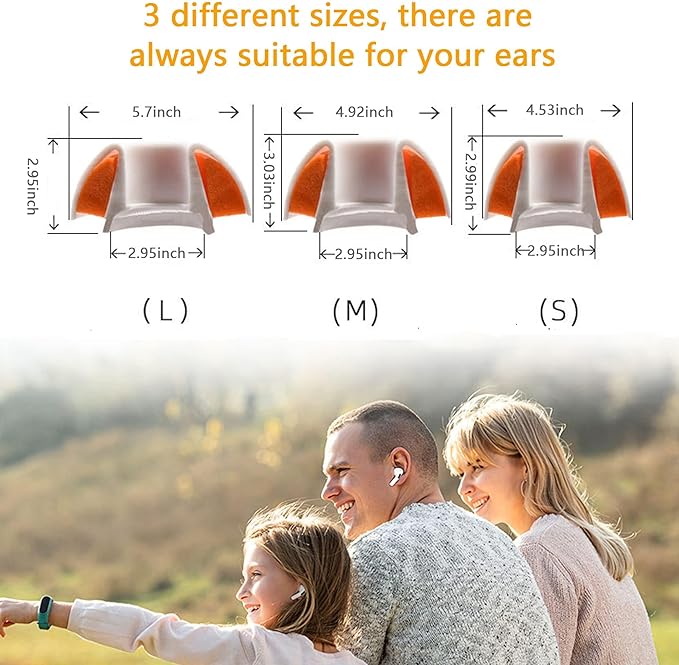 KASOTT Upgraded Memory Foam&Silicone Hybrid Ear Tips for AirPods Pro 1st & 2nd Gen,Ultra-Comfort,Anti-Slip Eartips,Perfect Noise Reduction,Fit in The Charging Case,3 Pairs (Black,Large)