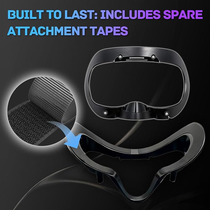 Valve Index Face Gasket Complete Ice Silk Washable Hygienic VR Cover for Valve Index Headset,Magnetic Bracket 2X Silk Ice Foam Pads Lens Cover Nose Pad 4 Thumbstick Caps 2 Cloths 2 Spare Tapes