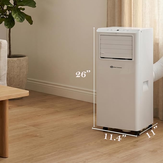 Portable Air Conditioner Unit, 9000 BTU, (6K SACC), White (PAG-S06KCO630C)