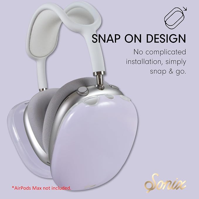 Sonix Protective Case for AirPods Max 2 & 1 | Headphones Cover | Jelly Lavender