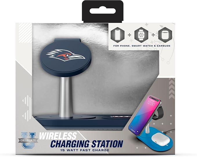 SOAR Collegiate 3-in-1 Wireless Charging Station
